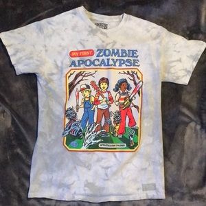 my first zombie apocalypse shirt